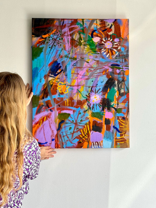 Cosmic Gardens 2 Original Artwork, 2024
