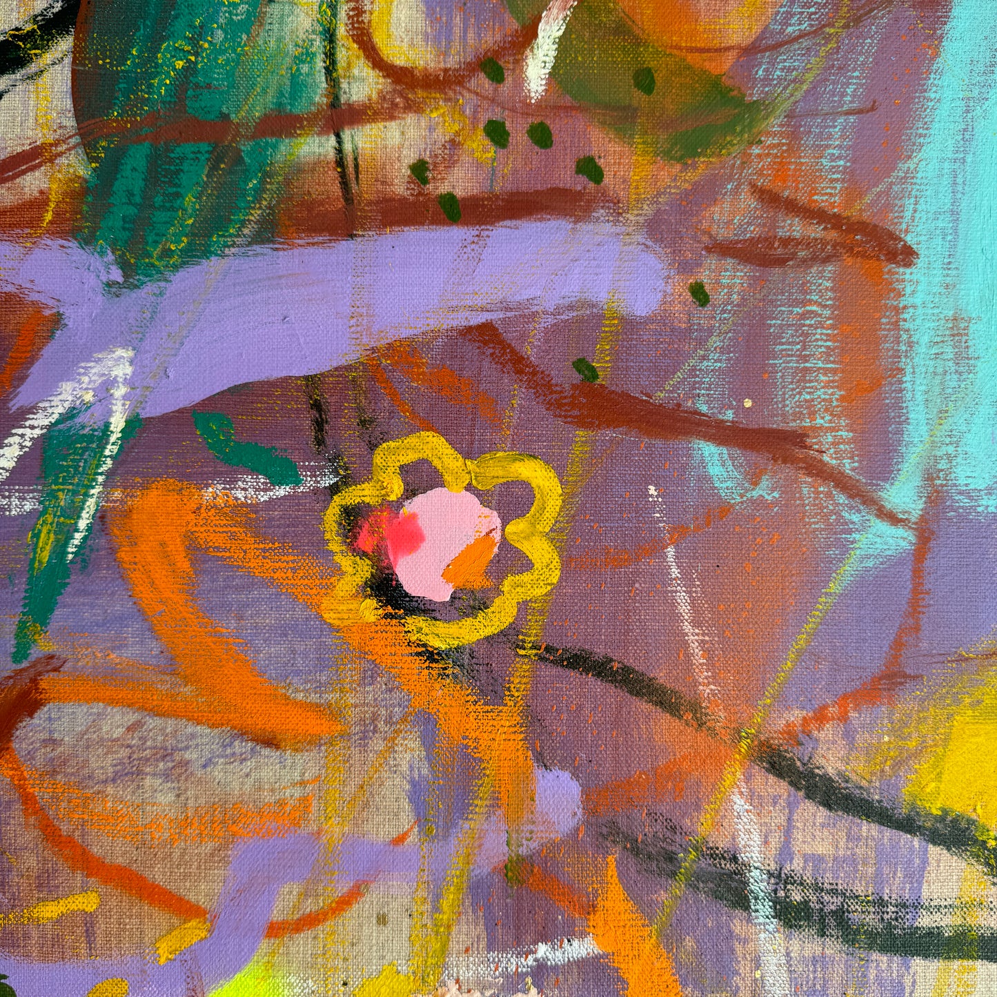 Cosmic Gardens 1 Original Artwork, 2024