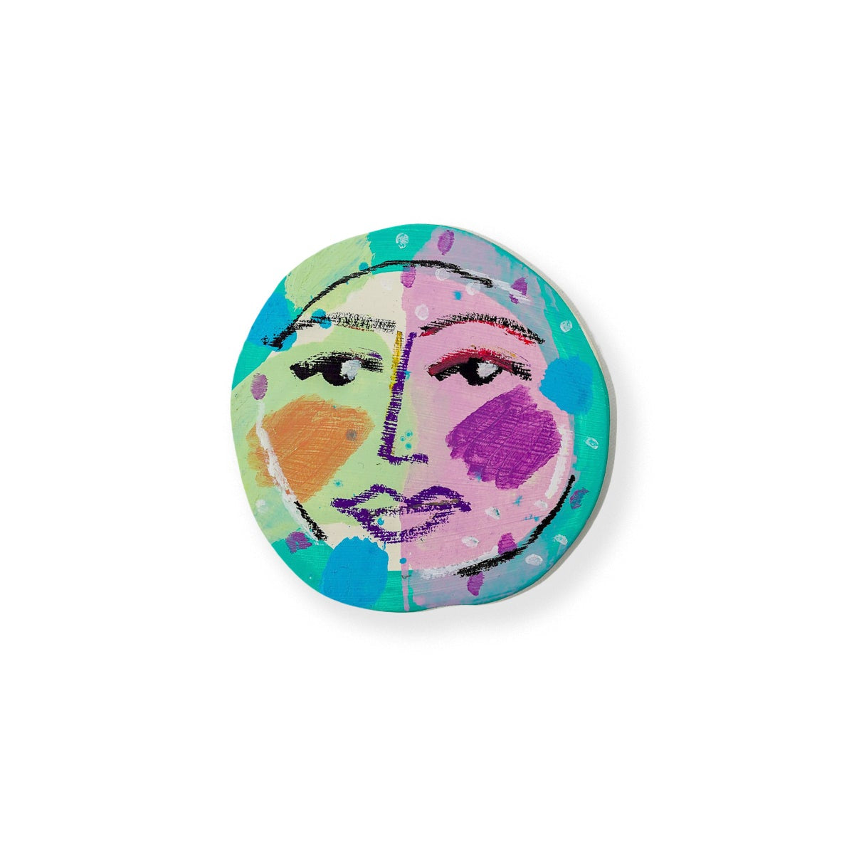 Baby Moon 5 Wall Hanging, 2025