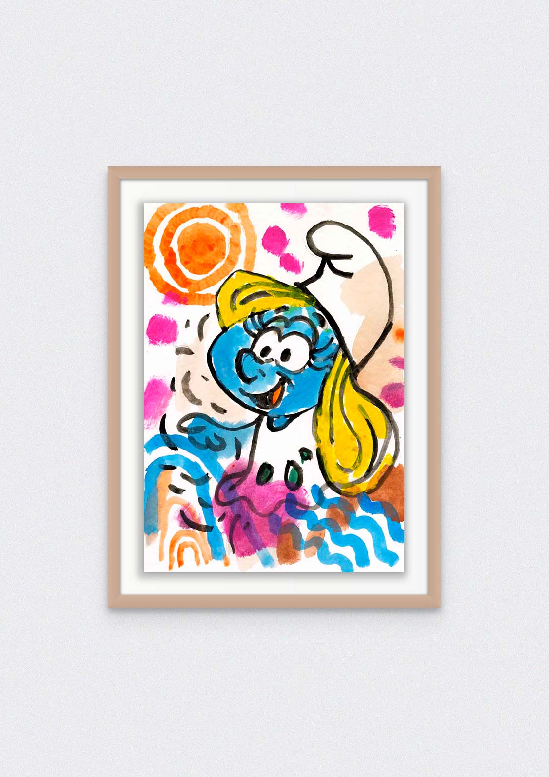Blonde Smile – Original Artwork