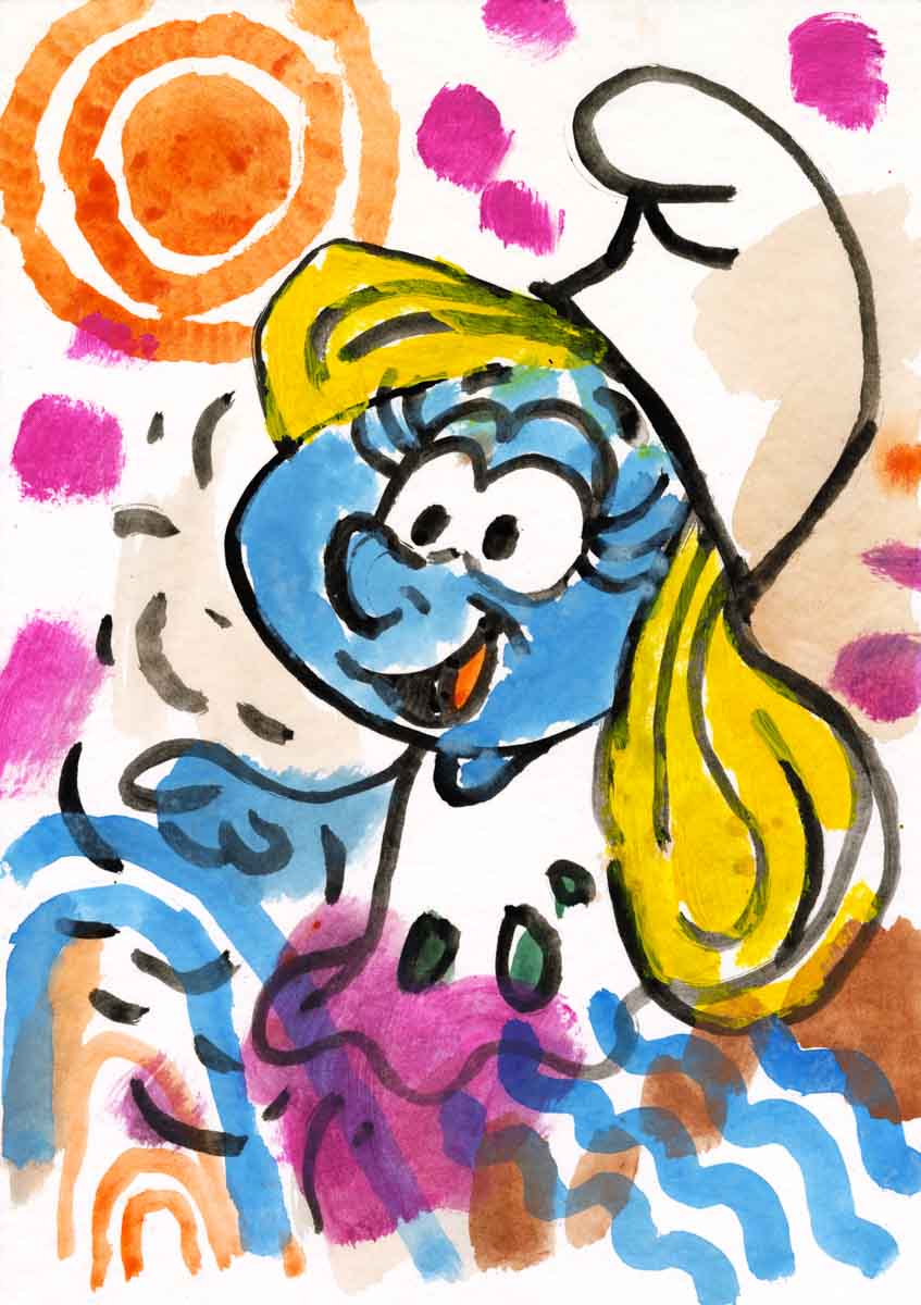 Blonde Smile – Original Artwork