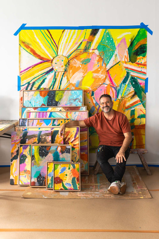 Good Day Lights Original Artwork, 2024