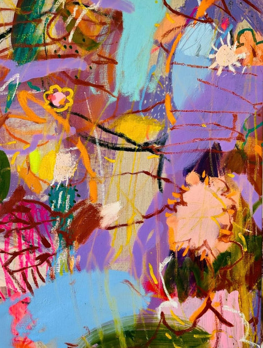 Cosmic Gardens 1 Original Artwork, 2024
