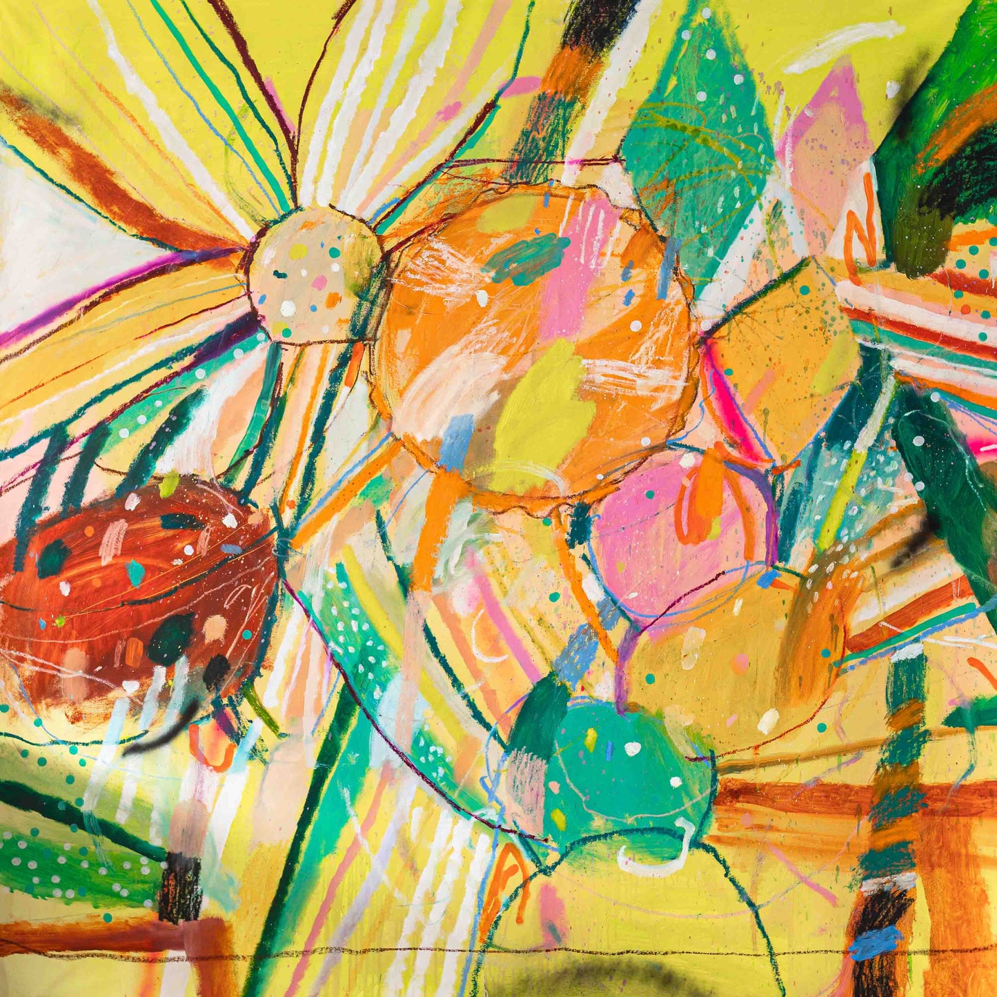 Good Day Lights Original Artwork, 2024