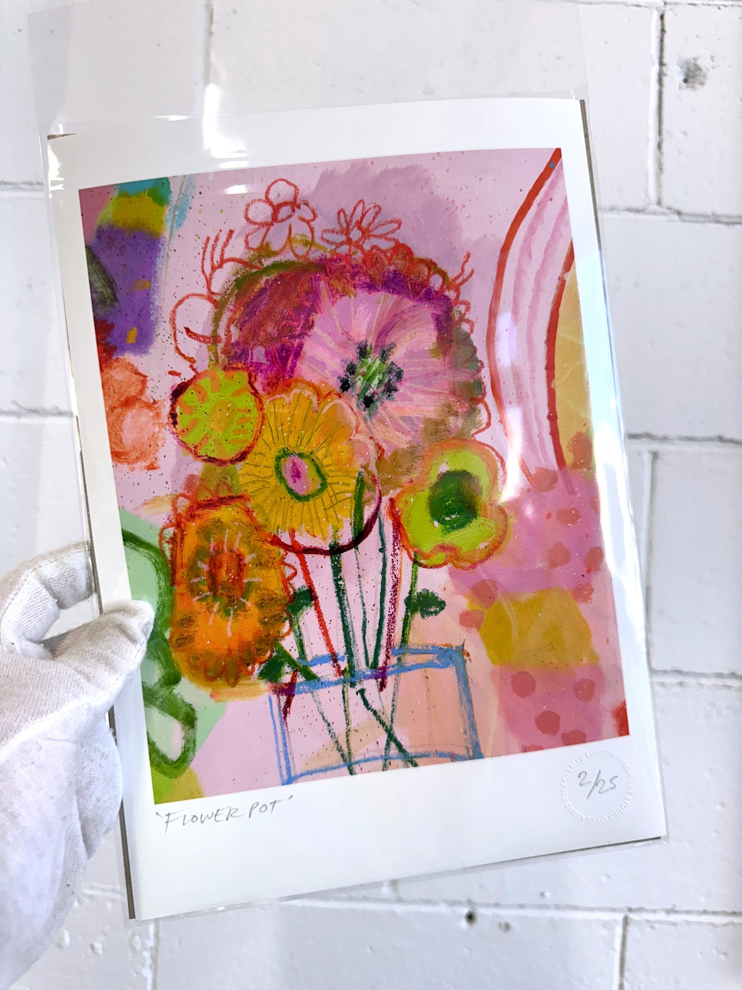 Flower Pot Limited Edition Fine Art Print