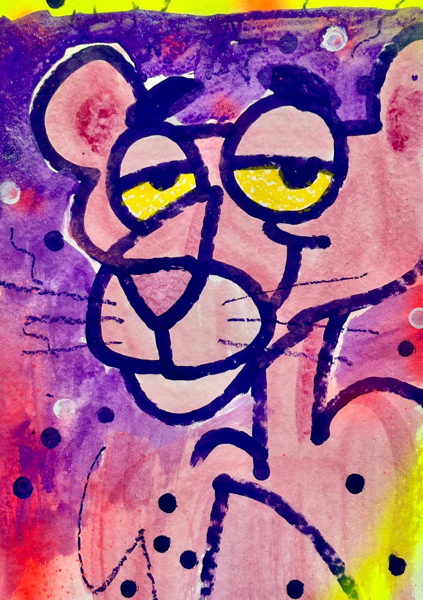 Pink + Purple – Original Artwork