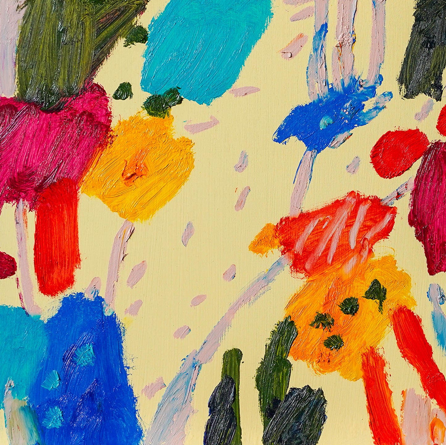 Flower Brains 1 Original Artwork, 2024