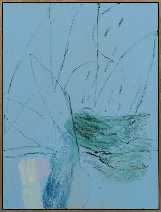 'Blue Puddles' Original Artwork, 2023