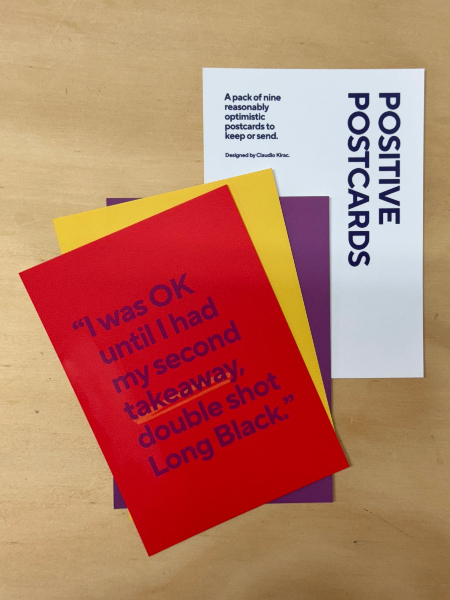 Positive Postcard pack