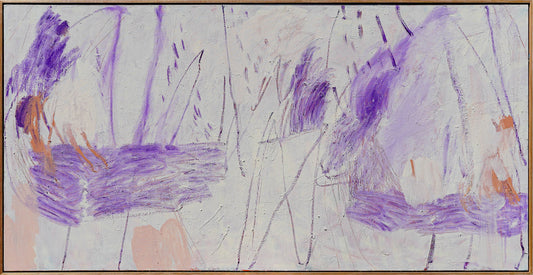 'Purple Puddles' Original Artwork, 2023