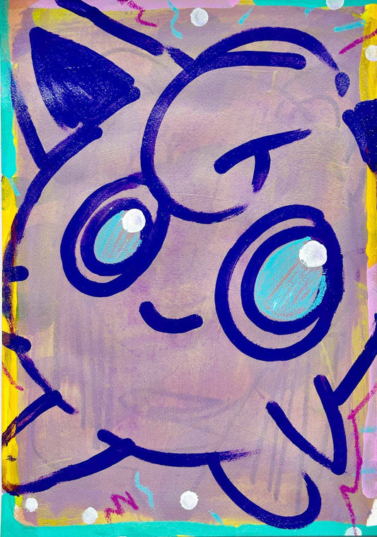 Pink + Blue – Original Artwork