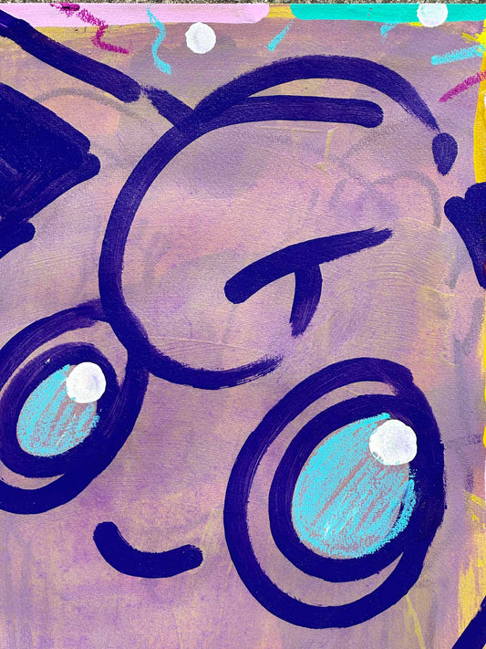 Pink + Blue – Original Artwork