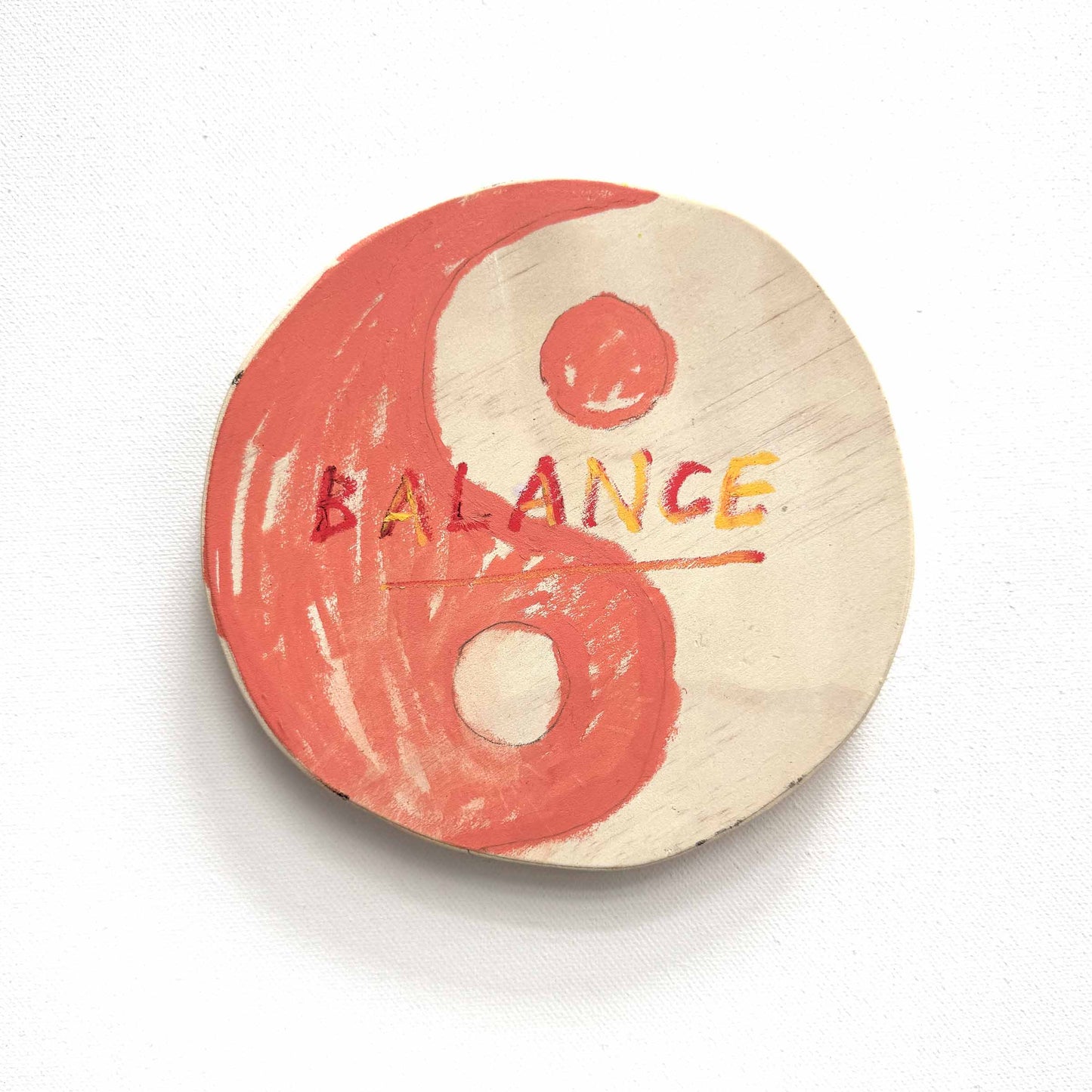 Balance (Peach) Wall Hanging, 2025