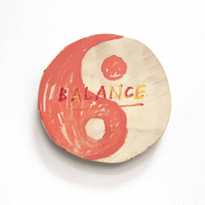 Balance (Peach) Wall Hanging, 2025