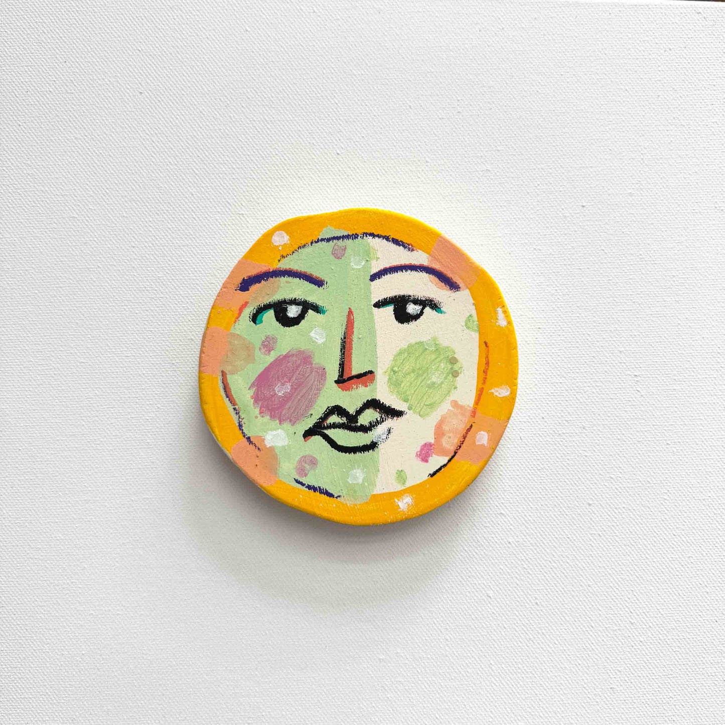 Baby Moon 8 Wall Hanging, 2025