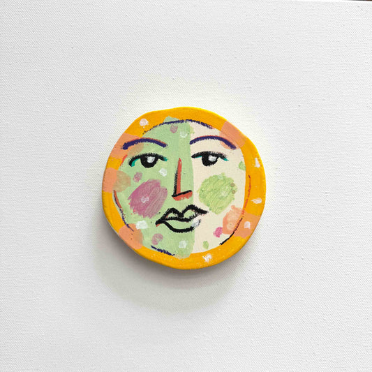 Baby Moon 8 Wall Hanging, 2025