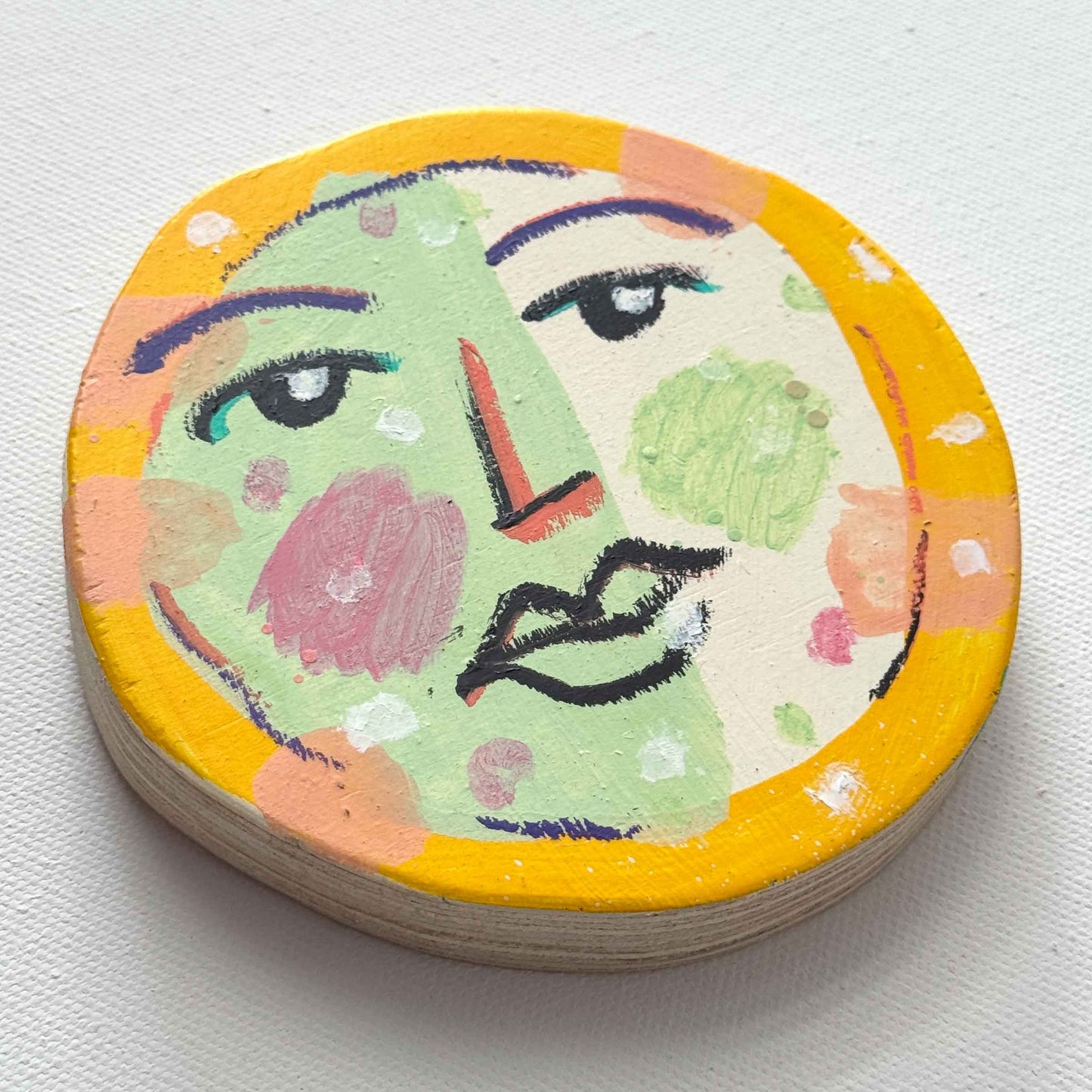 Baby Moon 8 Wall Hanging, 2025