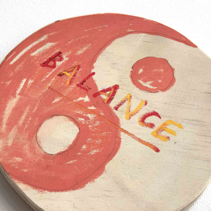 Balance (Peach) Wall Hanging, 2025